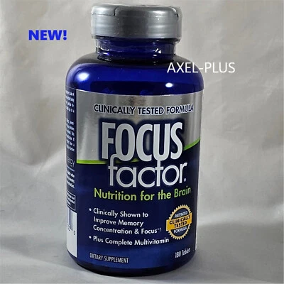  Suplemento nutricional cerebral FOCUS Factor 180 ct   Foto 1 de 2