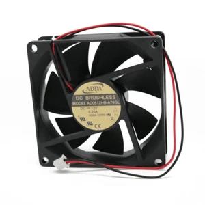 Ventilador de refrigeración de chasis de bola doble para ADDA 8CM 8025 12V 0.25A AD0812HB-A76GL - Imagen 1 de 2