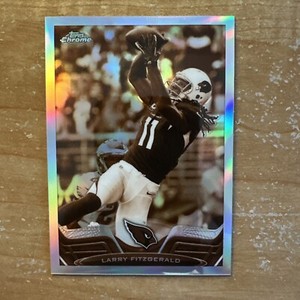 2013 Topps Chrome Larry Fitzgerald SEPIA REFRACTOR /99 #2