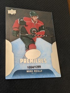 2016-17 UPPER DECK UD ICE MIKE REILLY #112 #ed 1054/1299 PREMIERES ROOKIE RC