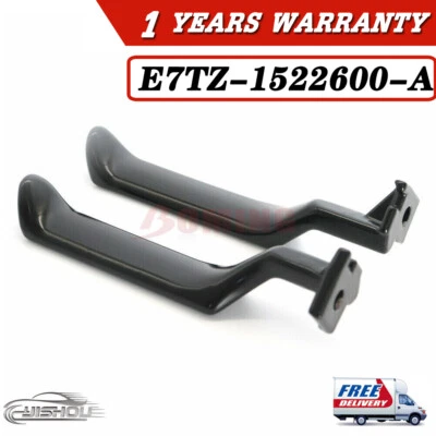 Par de manijas de puerta interiores de metal lado del conductor derecho E7TZ-1522600-A para Ford Bronco F350 Foto 1 de 4
