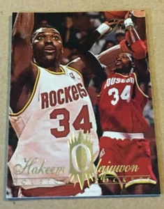 1994-95 FLEER FLAIR  HAKEEM OLAJUWON ROCKETS #57 - Picture 1 of 2