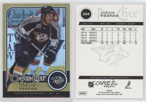 2008-09 O-Pee-Chee Rainbow Foil Jordin Tootoo #344