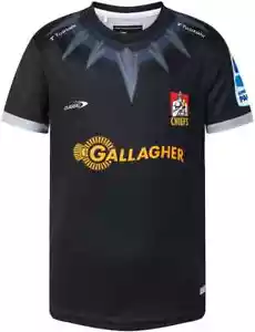 Waikato Chiefs 2025 Union Mens Black Panther Marvel Warm Up Tee S-7XL - Foto 1 di 3