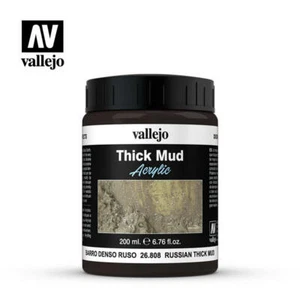 Vallejo Texture VAL26808 RUSSIAN THICK MUD 200ML - Picture 1 of 3