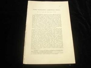 Some Yorkshire Armorial Seals by C T Clay local history article heraldry arms - Picture 1 of 3