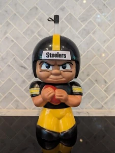 Pittsburgh Steelers Teenymates Big Sip Tumbler NFL Player Figure Bottiglia 16 oz - Foto 1 di 4