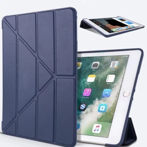 For iPad 9th 8th 7th Gen Mini A17 Pro Air Smart Folio Leather Stand Case Cover - Picture 1 of 16