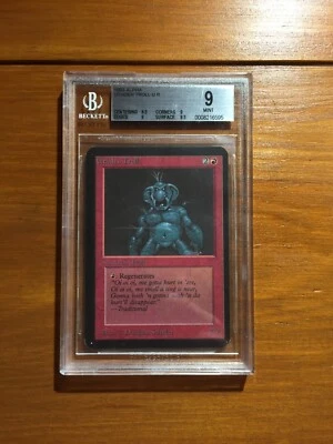 MTG ALPHA 1993 UTHDEN TROLL BGS 9 - Imagen 1 de 2