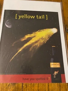 2005 Yellow Tail Wine Comet Outer Space Theme ad - Picture 1 of 1