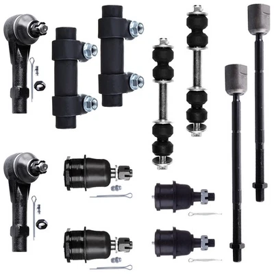 12 piezas de rótulas de suspensión delantera para Dodge Dakota 1991-1996 2x2 tracción trasera Foto 1 de 4