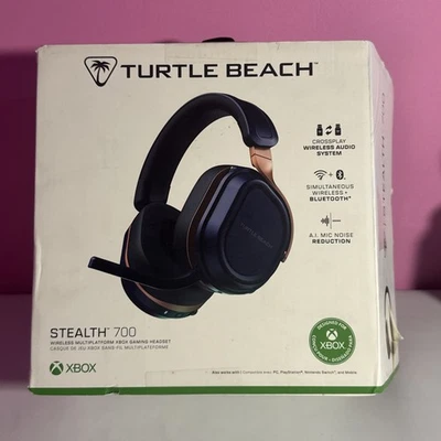 Turtle Beach Stealth 700 Gen 3 Xbox Wireless Multipiattaforma Blu Cobalto Gioco Lui - Immagine 1 di 4