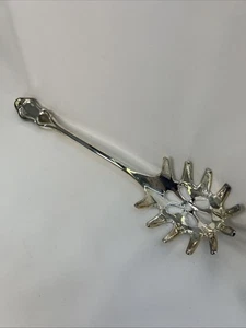 Vintage Silverplate Pasta Serving Spoon 11” - Picture 1 of 16