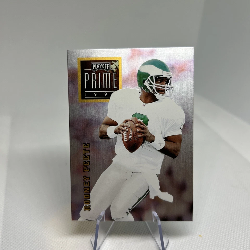 1996 Playoff Prime - Rodney Peete #189 B294 - Image 1 of 4