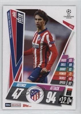 2020-21 Topps Match Attax UCL On Demand Pack 1 Joao Felix #OD008 - Image 1 of 2