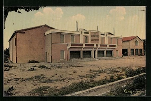 AK Azille, La Cave et la Distillerie Copérative 1945 - Bild 1 von 2