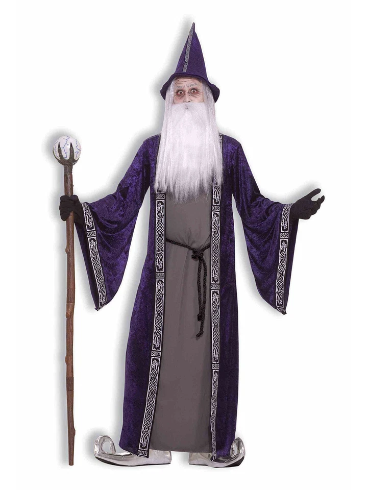Novelties Men's Wizard Adult Costume Foto 1 de 1
