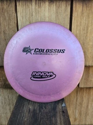 USED Innova GStar Colossus 168g G Star OLD RUN Distance Driver Golf Disc - Image 1 of 4