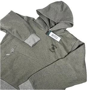 Sudadera con capucha para mujer Alpine Design S W AD verde jaspeado oliva neblina nueva con etiquetas - Imagen 1 de 7