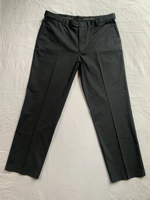 NWT MEN’S KIRKLAND SIGNATURE BLACK PIN DOT KHAKI DRESS/WORK PANTS SIZE 40x32 - Image 1 of 4
