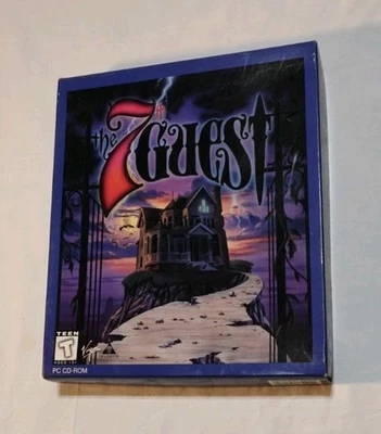 The 7th Guest 1992 PC CD-ROM Video Game Complete Big Box - Horror Adventure VGC - Image 1 of 3