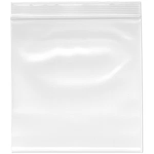 Plymor 6" x 6", 6 Mil Industrial Duty Zipper Reclosable Plastic Bags - Picture 1 of 3