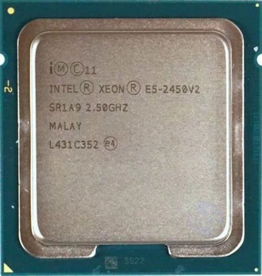 Intel Xeon E5-2450 V2 E5-2450V2 2.5GHz 8 Core 20M SR1A9 LGA1356 CPU Processor - Image 1 of 2