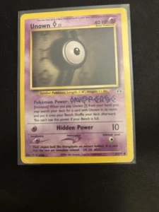 Unown [I] Common Neo Discovery 68/75 HP - Picture 1 of 2