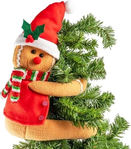 Lebkuchen Christbaumspitze | Ornament Puppe Urlaub Wohndeko - Bild 1 von 5