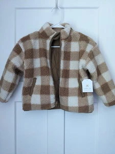 Little Co. Reversible High Pile Jacket Kids size 5T NEW FREE SHIPPING - Picture 1 of 1