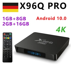 Reproductor multimedia WIFI X96Q Q Pro Smart TV BOX 2 GB + 16 GB/1 GB + 8 GB Android 10.0 cuatro núcleos - Imagen 1 de 23