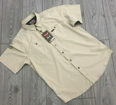 Wrangler Men's Shirt Summer Outdoor Series Moisture Wicking Breathable Fabric  - Image 1 of 4