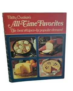 Vintage 1972 Betty Crocker's All-Time Favorites Spiral 2nd Print - Imagen 1 de 5