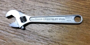 Vintage Crescent Crestoloy Forged Steel 6” Adjustable Wrench Made In USA - Picture 1 of 6