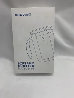 Niimbot Portable Label Printer Edited By Phone No Need Ink  - Image 1 of 4