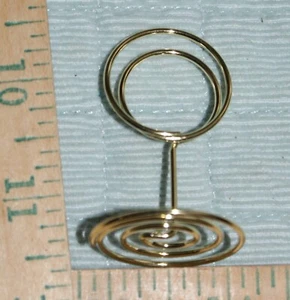 22 Pcs Gold Table Number Card Place Holder Menu Wedding Photo Stand Fast Ship - Picture 1 of 4