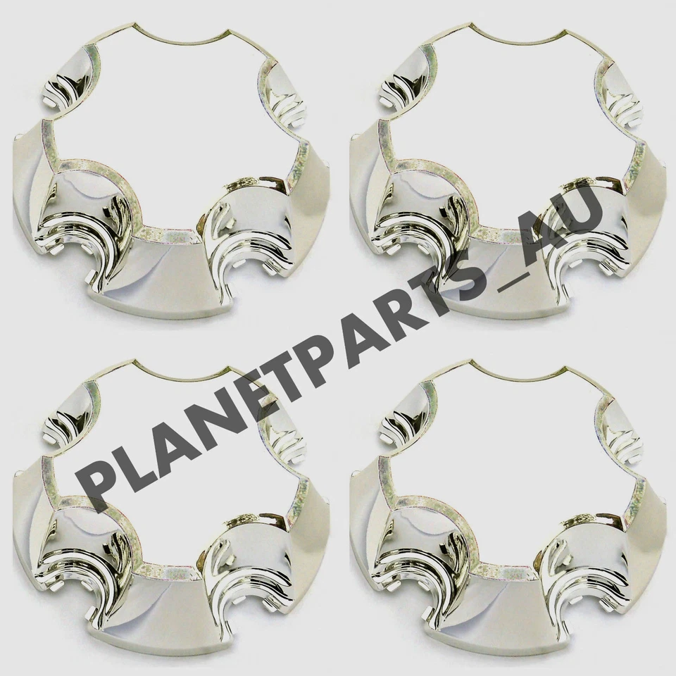 Holden Commodore VB-VZ CHROME Chaser Interceptor Centre Caps Set of 4 - image 1 of 1