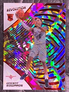 2018-19 Panini Revolution Chinese New Year #126 Vincent Edwards Houston Rockets 