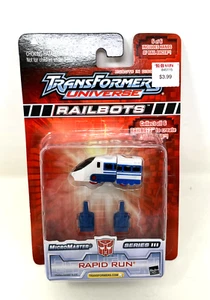 Transformers Universe Railbots RAPID RUN Micromaster Series III Robots Disguise - Picture 1 of 4