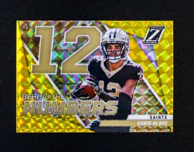 2022 Panini Zenith - Chris Olave - Rookie Gold Prizm SSP /10 - Image 1 of 2