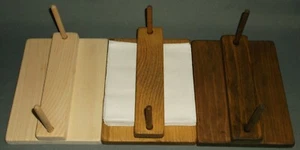 Handcrafted Handmade Wooden Napkin Holder Natural White Pine 8.5 x 6.5 x 5 Inch - Picture 1 of 4