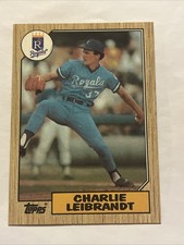 1987 Topps #223 Charlie Leibrandt Kansas City Royals