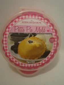 Nothing Says Love Like Pie Petite Pie Mold Heart Shaped NEW - Picture 1 of 3