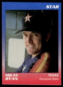 1989 Star Nolan Ryan Nolan Ryan Texas Rangers #10
