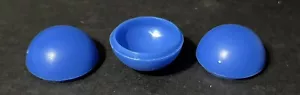 Santorini Strategy Board Game Replacment 3 Blue Domes Parts Only - Picture 1 of 1