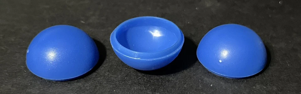 Santorini Strategy Board Game Replacment 3 Blue Domes Parts Only - Image 1 of 1