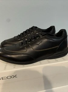 New Geox Respira Men's U Timothy A Lace Up Trainer Size 6 USA - Picture 1 of 6