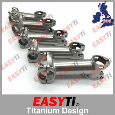 CNC Integrated Titanium Stem 25.4/31.8mm1-1/8"For Road&Mountain bike/XC/MTB/FR - Image 1 of 4