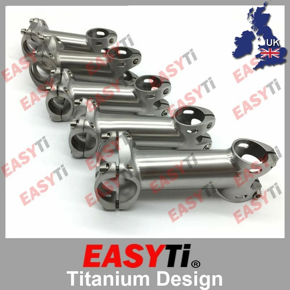 CNC Integrated Titanium Stem 25.4/31.8mm1-1/8"For Road&Mountain bike/XC/MTB/FR - Image 1 of 4