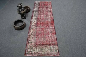 Vintage Rug, Antique Rug, Floor Rug, 2.1x7.2 ft Runner Rugs, Turkish Rug - Picture 1 of 6